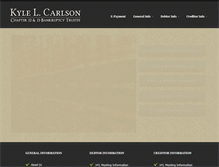 Tablet Screenshot of carlsonch13mn.com